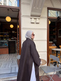 Acı Kahve Mevsimlik Tam Boy Kimono