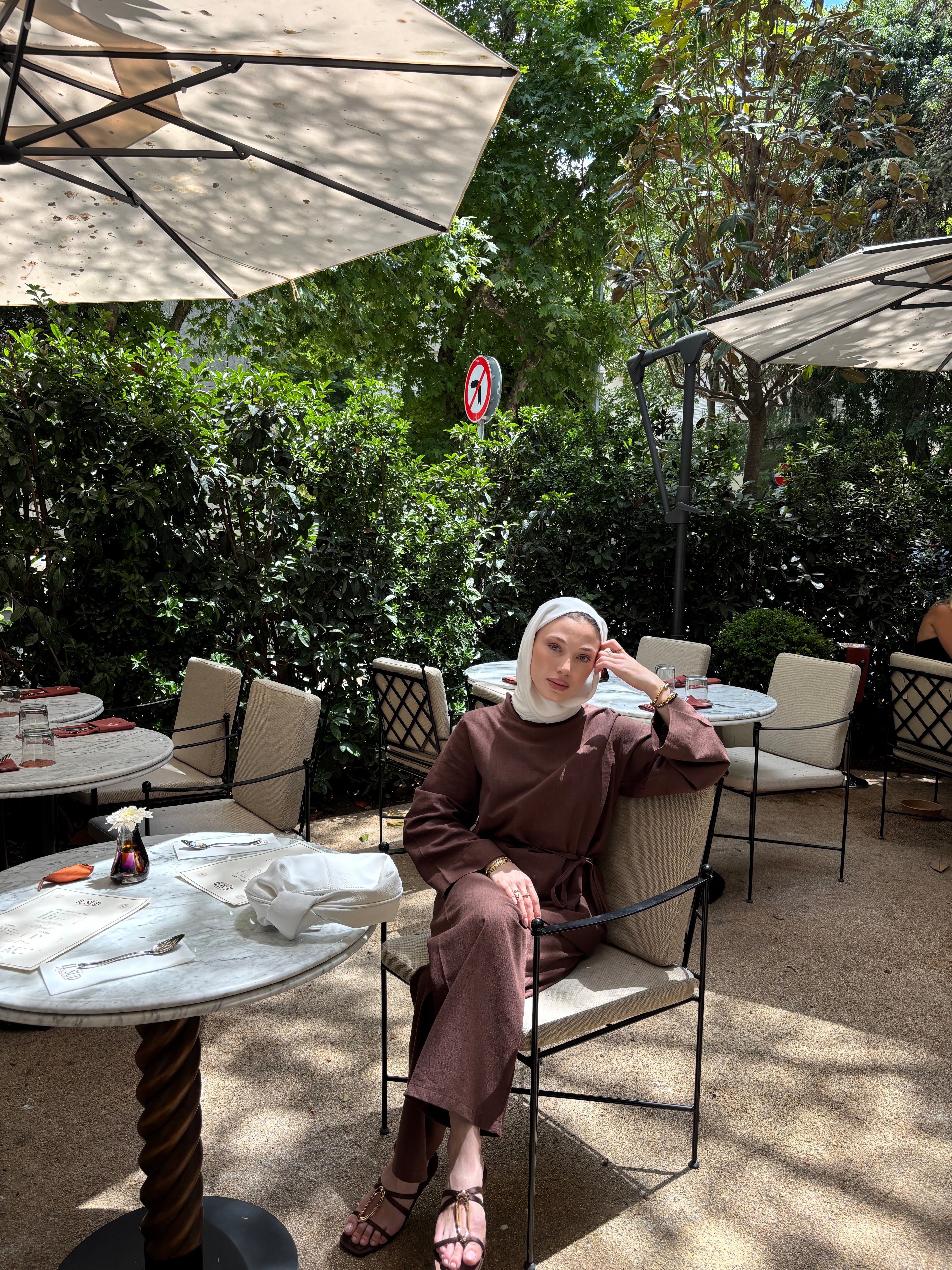 Kahve Keten Takım