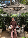Kahve Keten Takım