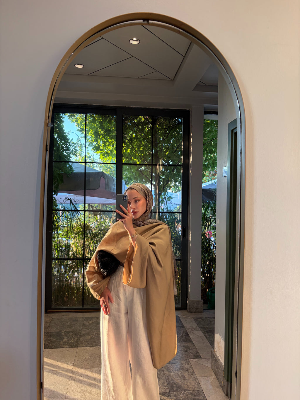 Soft Yeşil Pelerin Bluz